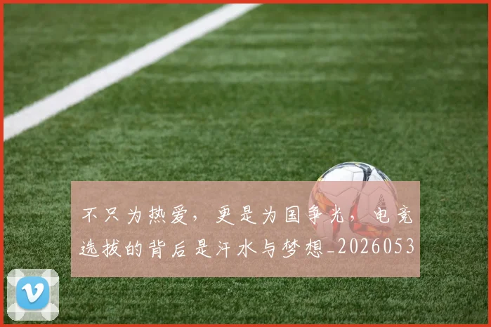不只为热爱,更是为国争光,电竞选拔的背后是汗水与梦想_20260531151210_20260702174428